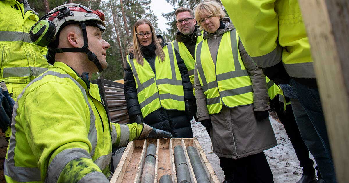 Tack Ludvika kommun för besöket i Blötberget!
