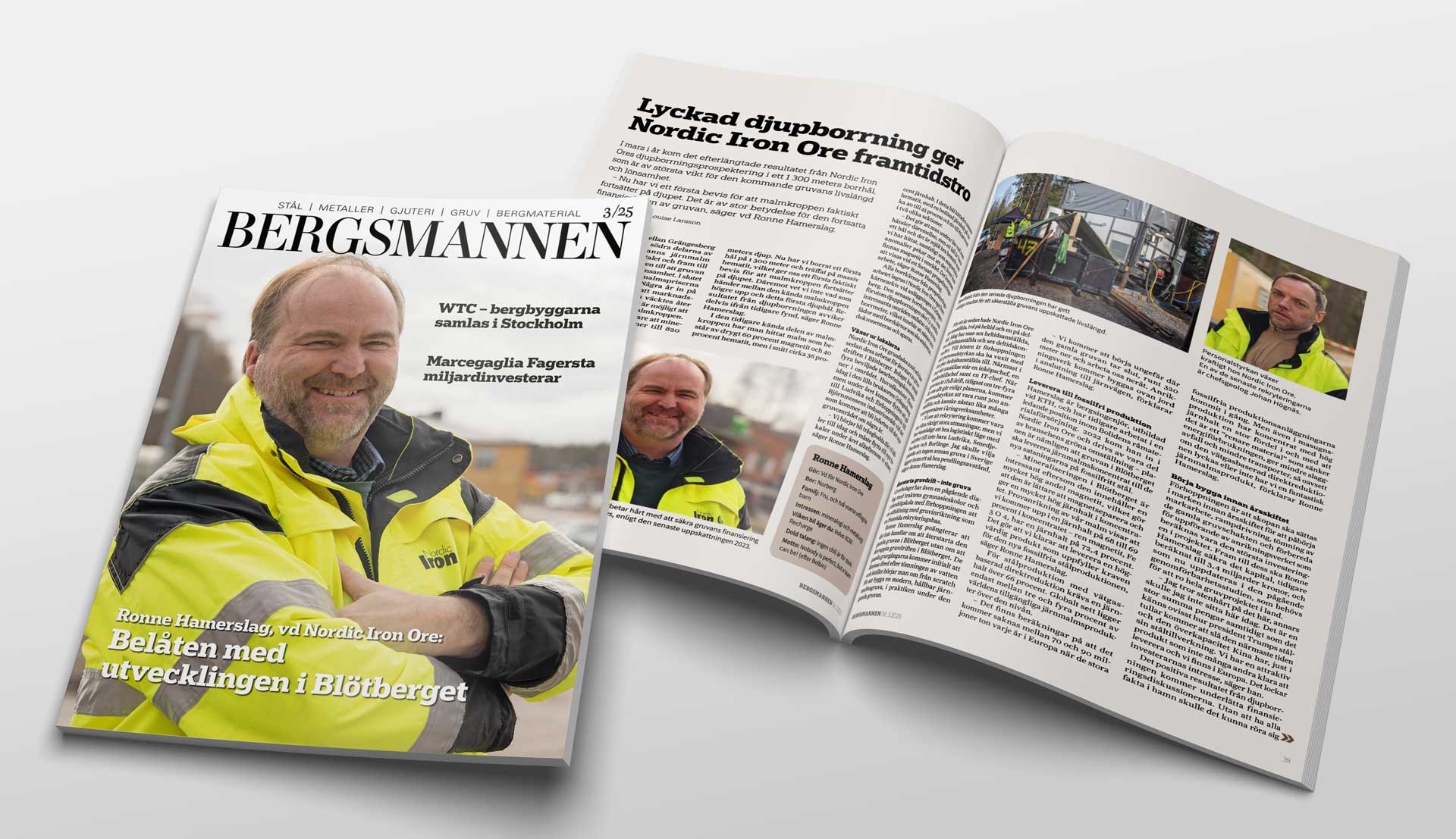 Bergsmannen skriver om vår djupborrning och vägen framåt
