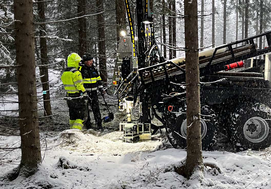 Vinterarbete i Blötberget